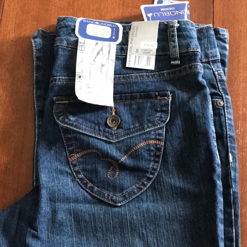 Bandolinoblu arianna true bootcut size 8 short